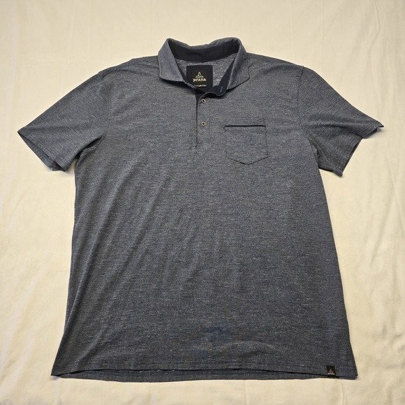 Prana Polo Shirt Men 2XL - Picture 1 of 6
